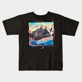 Live Ugly Fake Your Death Possum Kids T-Shirt